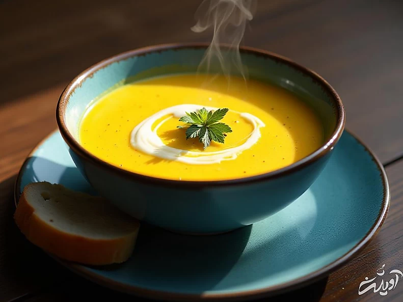 زعفران در سوپ و آش